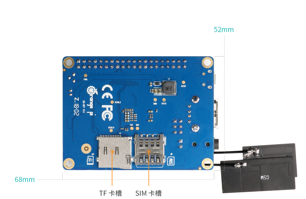 Orange Pi 3G-IoT-B